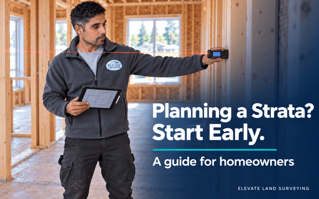 Planning a strata? Start Early.